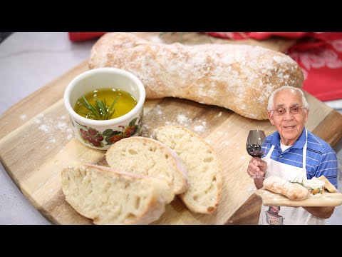Видео: Домашний хлеб чиабатта