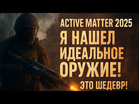 Видео: ACTIVE MATTER 2025 — Я НАШЁЛ ИДЕАЛЬНОЕ ОРУЖИЕ! 💣 ЭТО ШЕДЕВР!