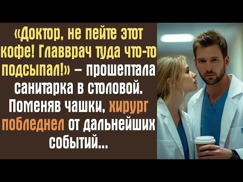 Видео: «Доктор, не пейте этот кофе! Главврач туда что-то подсыпал!» – прошептала санитарка в столовой.