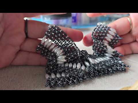 Видео: колье из бисера и бусин риса МК @NataliAmapola  #бисер #beads #бисероплетение #artwork