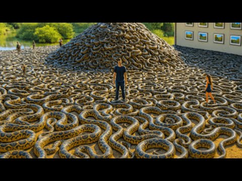 Видео: ПИТОНЫ ЗАХВАТИЛИ ШТАТ. Это уже НЕ остановить. Шок-кадры.