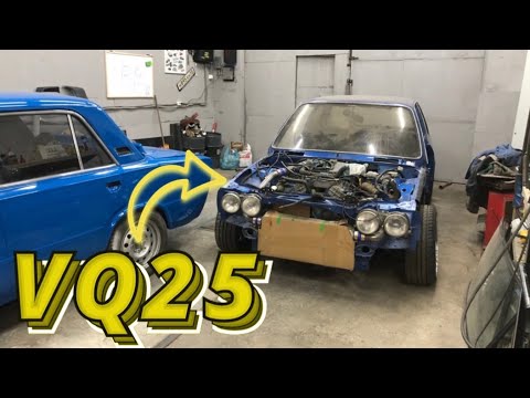 Видео: Гаражные Будни. Как подключить VQ25DET в bmw e30? Новый цвет классики. Поставил станок