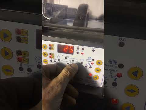 Видео: Обзор настроек на аргонодуговом аппарате тсс evo 315 ac.dc