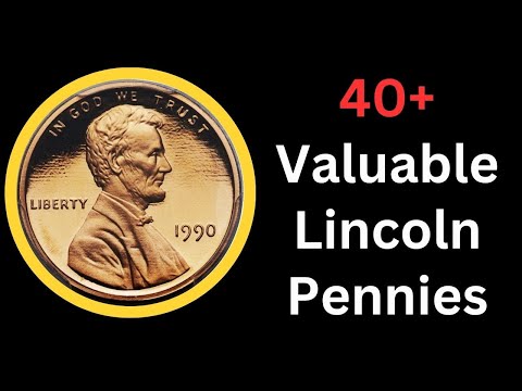 Видео: 40+ самых ценных пенни с изображением Линкольна, которые стоят денег