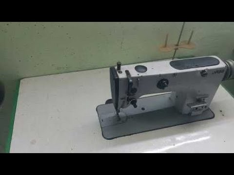 Видео: регулировка скорости на промышленной швейной машинке на примере 1022М