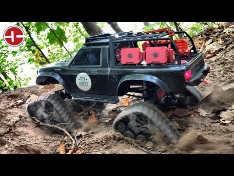 Видео: НЕВЕРОЯТНЫЕ ГУСЕНИЦЫ ДЛЯ ДЖИПА!