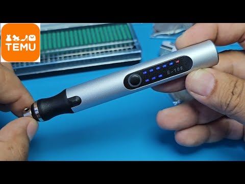 Видео: КАК ИСПОЛЬЗОВАТЬ БЕСПРОВОДНУЮ ГРАВИРОВКУ (ШЛИФОВКУ) NINI - TEMU