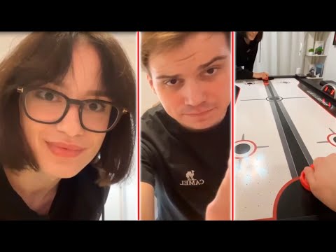 Видео: ● SASAVOT и CUTIEROVER СОВМЕСТНЫЙ СТРИМ ● SASAVOT и CUTIEROVER СОБИРАЮТ АЭРОХОККЕЙ