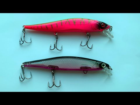 Видео: Спінінгові приманки на щуку! Воблери для ловлі щуки схожі на Рапала Шадов Рап та Мегабас Віжин 110