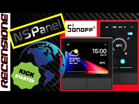 Видео: Вы готовы ? ОБЗОР 🌏 Превью во всем мире Sonoff NSpanel Smart Scene Wall Switch