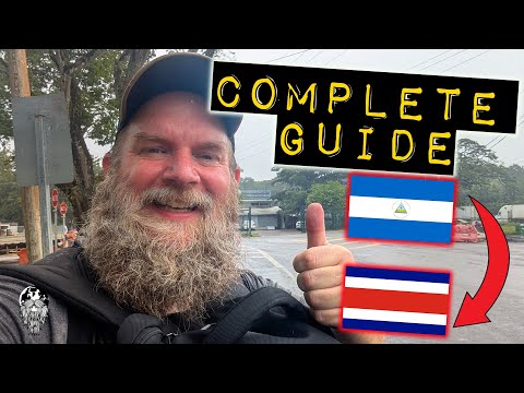 Видео: Полное руководство по пересечению сухопутной границы: из Никарагуа 🇳🇮 в Коста-Рику 🇨🇷