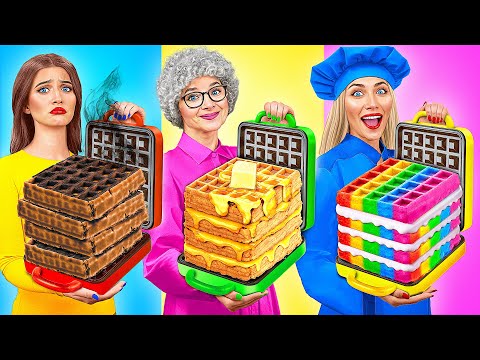 Видео: Кулинарный Челлендж: Я против Бабушки | Вкусные Кухонные Лайфхаки от TeenDO Challenge
