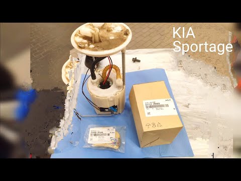 Видео: Замена топливного фильтра в баке KIA SPORTAGE  3