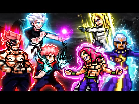 Видео: Невероятные приключения Джоджо против дзюдзюцу кайсен, часть 2