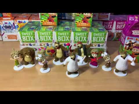 Видео: Распаковка Свитбокс (SweetBox) Маша и Медведь 2