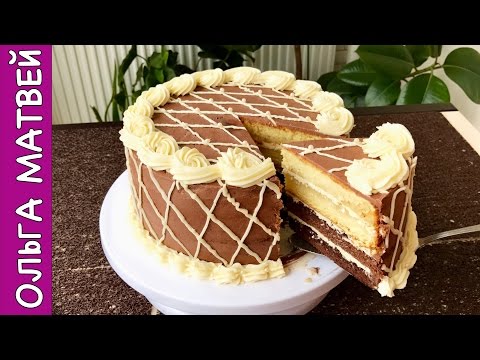 Видео: Торт "Золотой ключик" Пошаговый Рецепт | Golden Key Cake