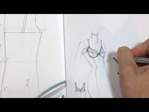 Видео: Бесплатный мастер-класс  "Моделирование платья-комбинации" по итальянской методике.