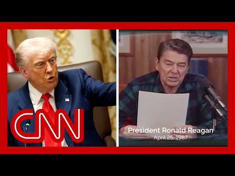 Видео: Посмотрите рекламу Рейгана, которая разозлила Трампа и вынудила его прекратить торговые переговор...