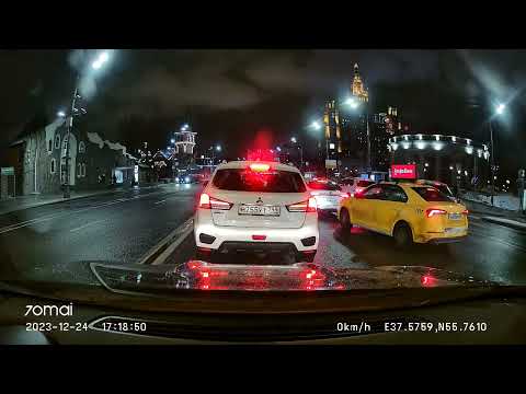 Видео: Driving in Moscow city: Южное Тушино - Сокол - Пресненский - Люблино 24/12/2023 (timelapse 4x)