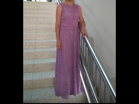 Видео: Платье крючком//Экспресс МК.