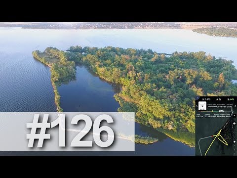 Видео: Остров имени Сагайдачного (весь полет)