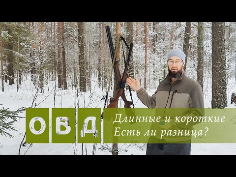 Видео: Сравнение. Стрельба из короткого и длинного ствола.