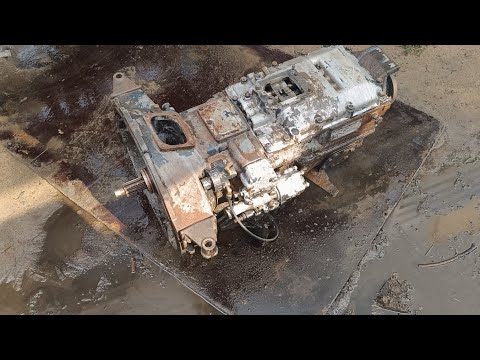 Видео: Пропала 5,снимаю КПП с КАМАЗа.#камаз #манипулятор #минск