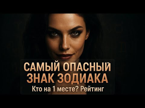 Видео: САМЫЙ ОПАСНЫЙ ЗНАК ЗОДИАКА. Кто на 1 месте? Рейтинг 