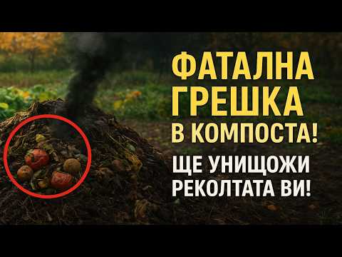 Видео: Ботва в компоста? 🍂 Фатална грешка, която ще унищожи реколтата ви догодина.