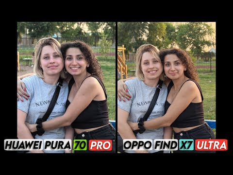 Видео: Huawei Pura 70 Pro vs Oppo Find X7 Ultra | Фоточасть