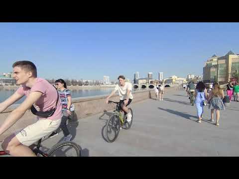 Видео: Набережная р. Миасс | Ул. Красная до ул. Кирова | Г. Челябинск  (21.04.2024)