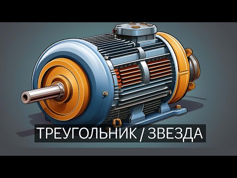 Видео: Треугольник / Звезда - как работает асинхронный двигатель?