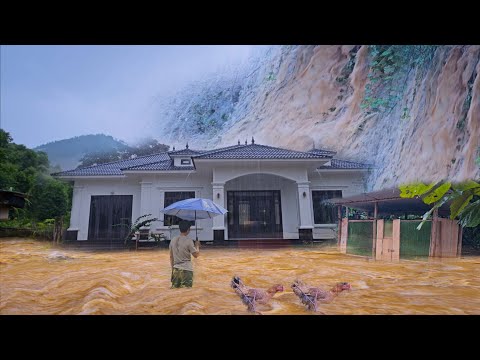 Видео: Насколько опасным может быть сильный ливень, способный затопить дом и ферму мальчика?
