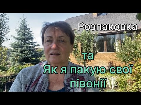 Видео: Розпаковка від вітчизняного постачальника та, як я пакую  замовлення. #розпаковка #півоніі 