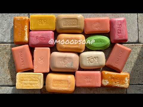 Видео: VINTAGE soaps ASMR|Cutting soap|Carving soap|АСМР|Резка мыла *no talking*