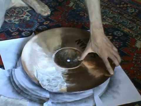 Видео: Чистим тарелки / Cymbals cleaning