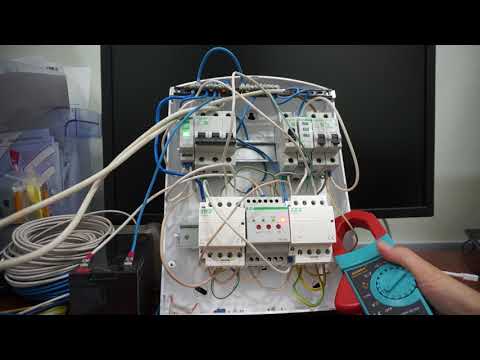 Видео: PF-441 схема АВР на контакторах ST40-22 (Контакты 2NO+2NC) для генератора или однофазного ввода