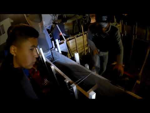 Видео: МПС Алматы. Ночной прием бетона под фундамент. 06-07.10. 2017.