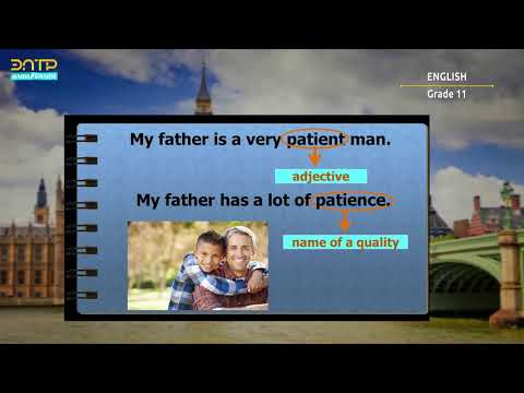 Видео: 11-класс | Английский язык | Word Building: Abstract Nouns