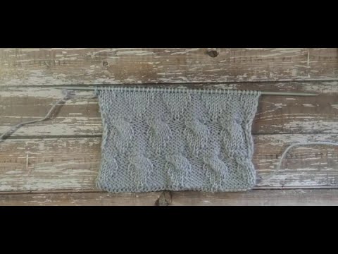 Видео: МК Узор спицами номер 4