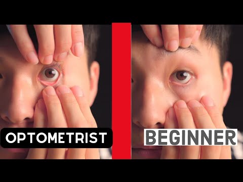 Видео: КАК ВСТАВЛЯТЬ И СНИМАТЬ контактные линзы (простая версия) | Учебное пособие для окулиста