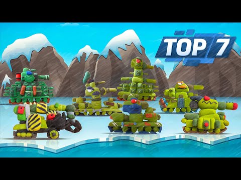 Видео: ТОП 7 СОВЕТСКИХ МОНСТРОВ ✅ Танк Менделеева Лучший Рассказчик ✅ Пластилиновый мир Танков от ИСЫ