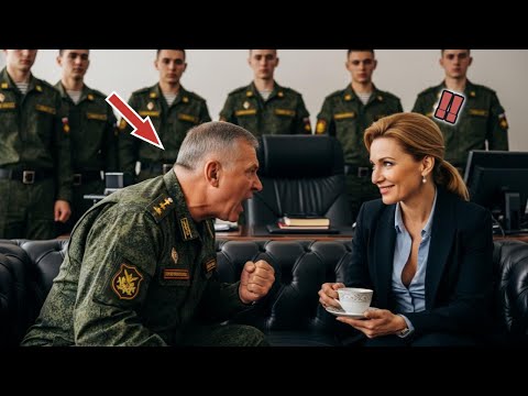 Видео: Полковник выгнал уборщицу из казармы, не зная, что это генерал-инспектор