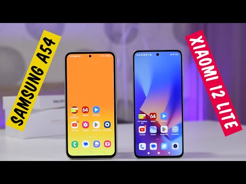 Видео: Samsung A54 или Xiaomi 12 Lite