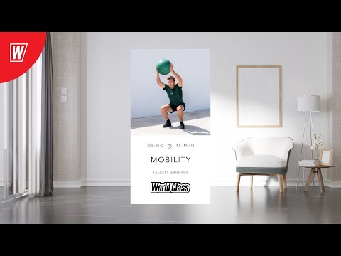 Видео: MOBILITY с Альбертом Даниловым  | 14 июня 2022 | Онлайн-тренировки World Class