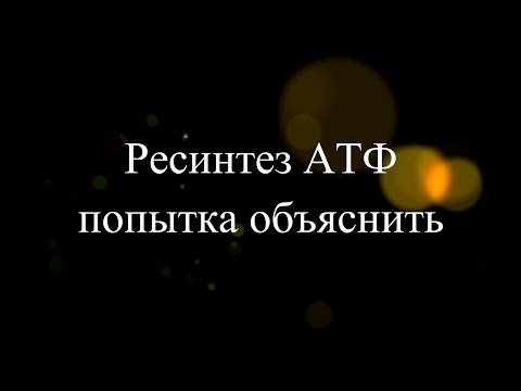 Видео: Самое главное, что нужно знать о тренировках в фитнес клубе  - ресинтез АТФ.