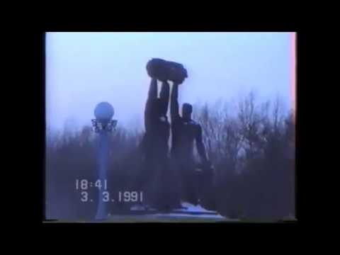 Видео: Город Караганда. Казахская ССР. 3 марта 1991