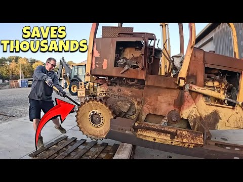 Видео: Дилер John Deere хочет 16 тысяч долларов — сгоревший бульдозер сэкономил тысячи