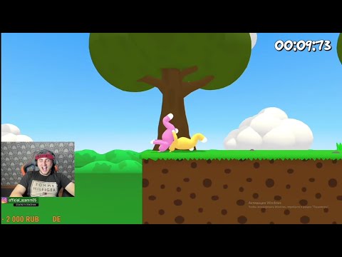 Видео: Азамм и Аколог играют Super bunny man