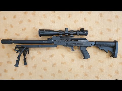 Видео: Композитный ствол ВПО-209.